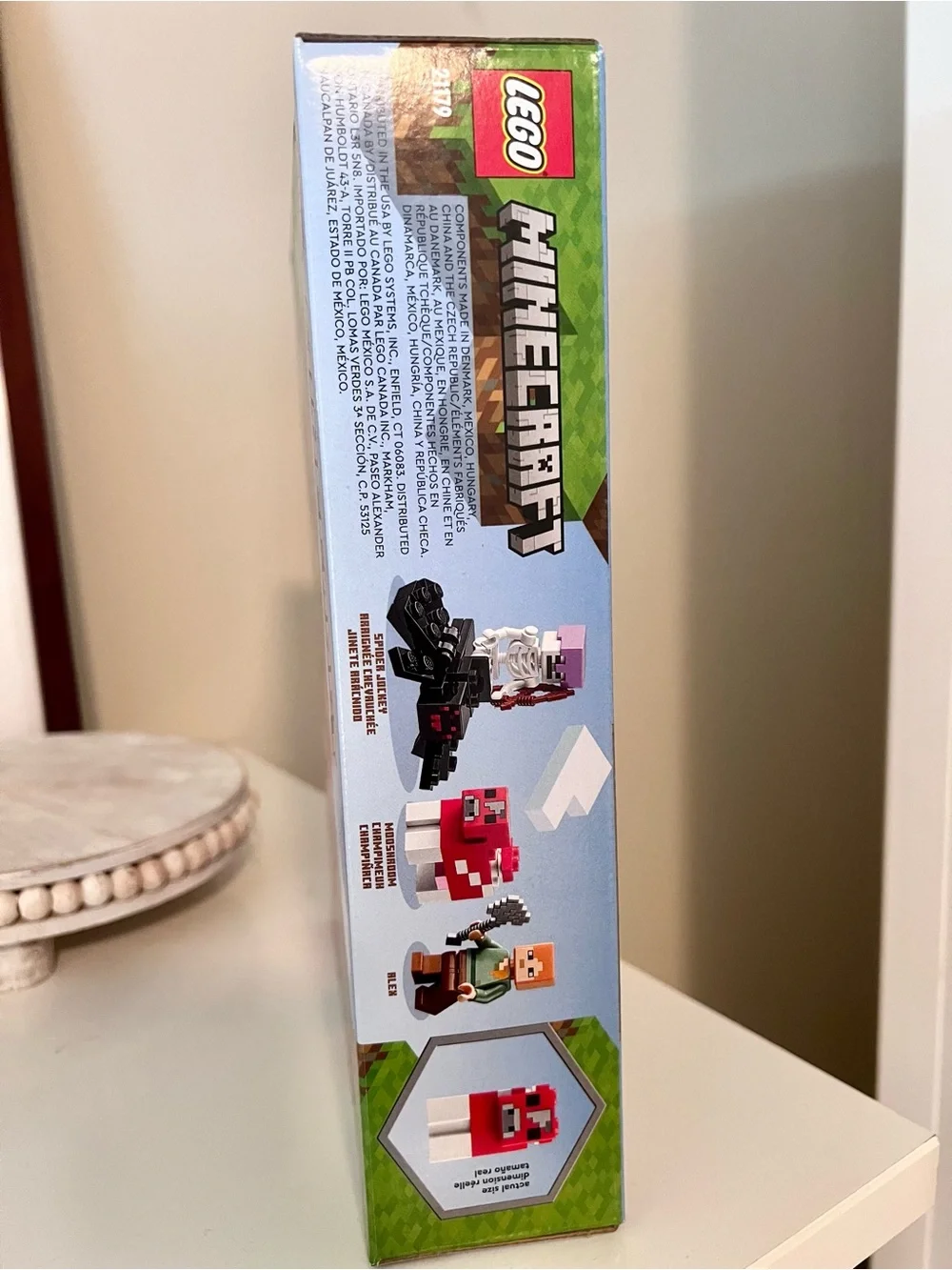 LEGO Minecraft The Mushroom House 21179 272 pcs Set Age 8+ Brick Separator Youth